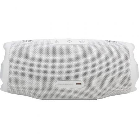 JBL Charge 6 Altavoz Portátil Bluetooth 45W IP67 Resistente al Agua Hasta 28h Batería Color Blanco